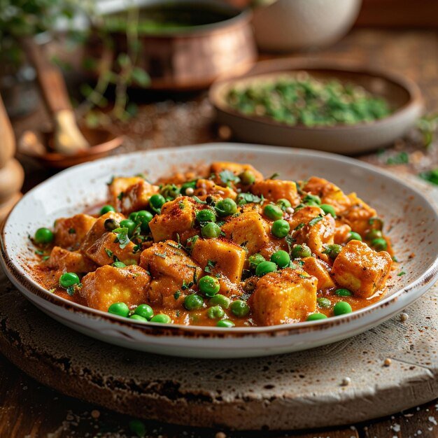 Matter Paneer - Indisk specialitet Falun Aaima Kitchen