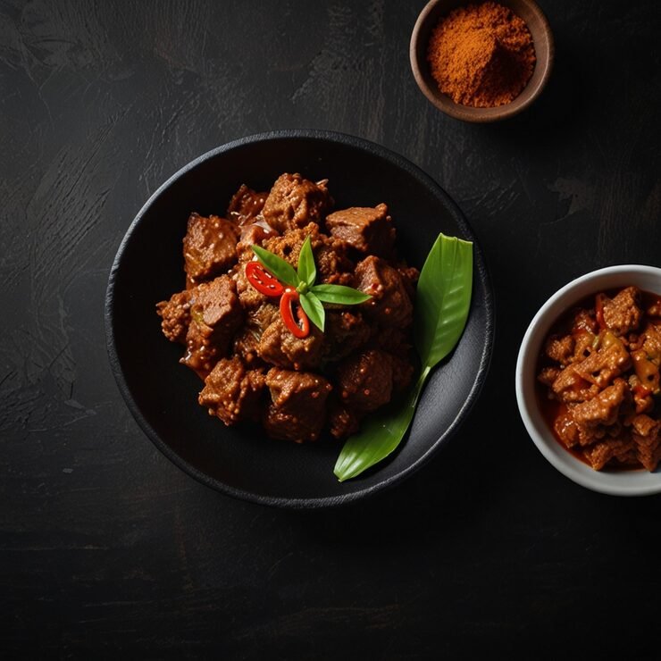 Curry nötkött indisk gryta Falun Aaima Kitchen