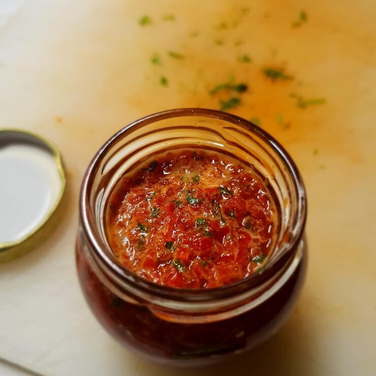 Krossad indisk röd chili Falun Aaima Kitchen