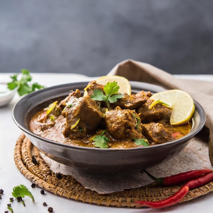 Beef Vindaloo indisk curry Falun Aaima Kitchen
